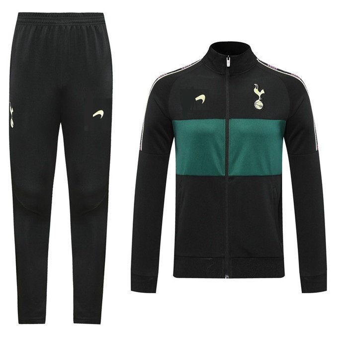 Kit treinamento Tottenham 2020 2021 preto e verde